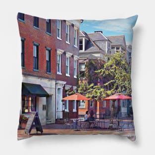 Harrisburg PA - Coffee Shop Pillow