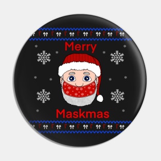 Merry Maskmas Pin