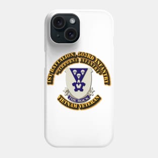 1st Battalion, 503rd Infantry (Airborne Infantry) without SVC Ribbon Phone Case