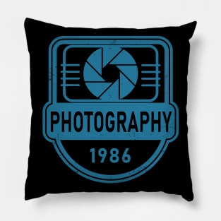 Photography 1986 Pillow