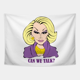 Comedian Joan Rivers fan art Tapestry