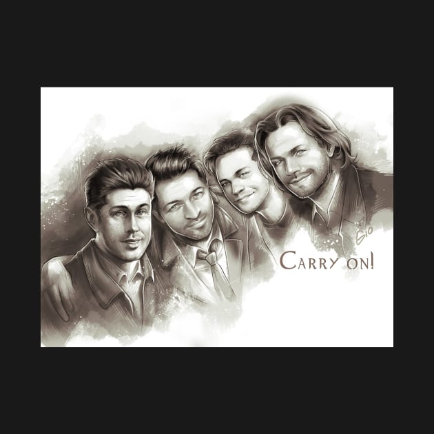 Carry on - Team Free Will Forever by GioGui