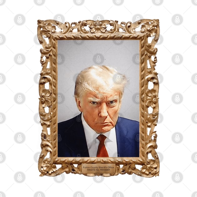 Donald Trump Mugshot by ATee&Tee