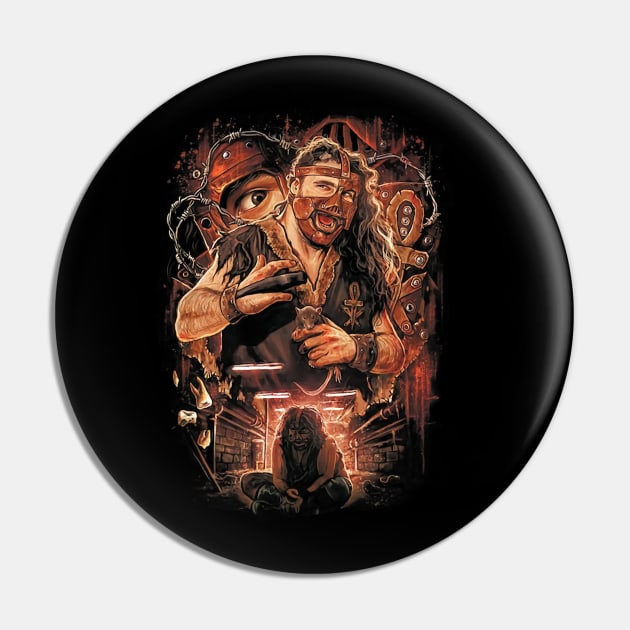 Mankind Boiler Room Pin by Holman