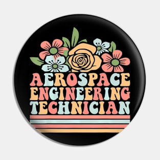 Aerospace Engineering Technician Eng Tech Aircraft Engineer Pin