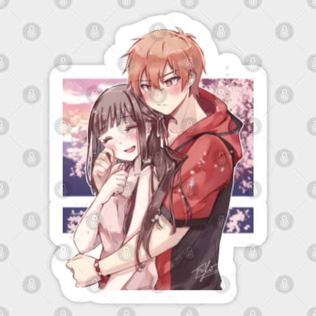 Boys In Anime Are Better Anime Girl Manga Kawaii' Sticker