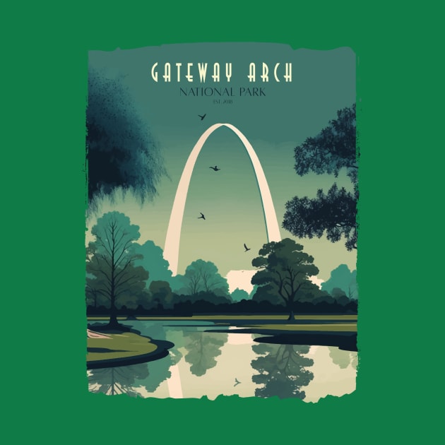 Gateway Arch National Park by Wintrly