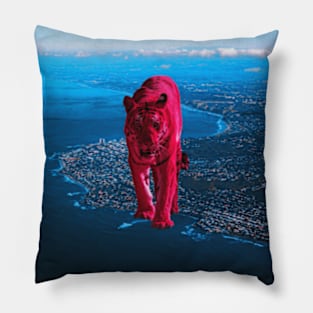 Tigre walk Pillow