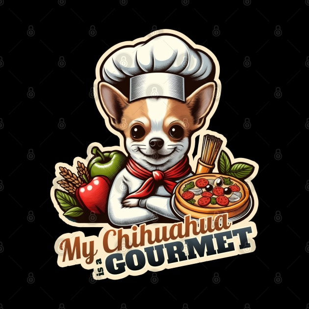 Chihuahua Chef by k9-tee