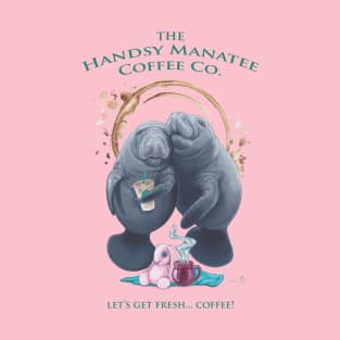 The Handsy Manatee Coffee Co. T-Shirt