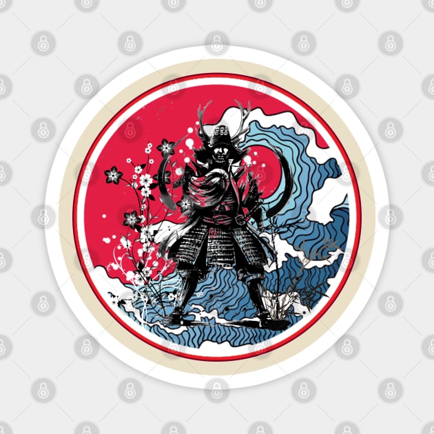 Shogun Great Wave Magnet by Mr Bushido