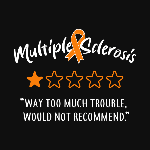 Multiple Sclerosis MS One Star by Psitta