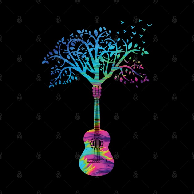 Classical Guitar Tree Texture Theme by nightsworthy