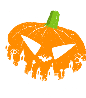 Trick or Treat Halloween Pumpkin Magnet