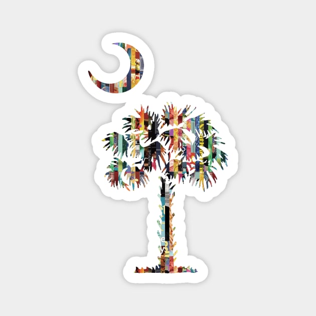 Palmetto State of Mind Magnet by Haptica