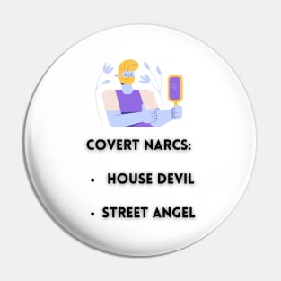 Covert Narc are Devil and Angel Pin