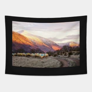 Cladich Winter Landscape Tapestry