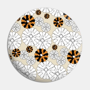 Floral pattern Pin