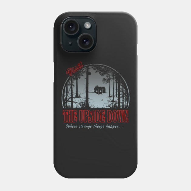 Visit The Upside Down Phone Case by Apgar Arts