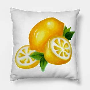 Lemons Watercolor | Starlight Tales Pillow