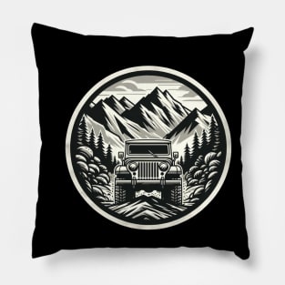 Jeep Wrangler 4x4 Pillow