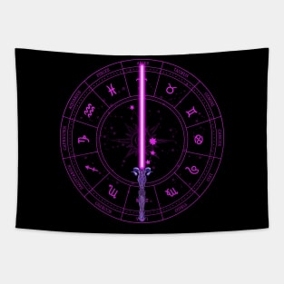 saint lightsaber aries Tapestry