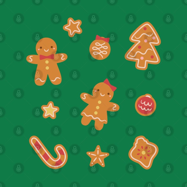 Cute Christmas Cookies Collection by rustydoodle