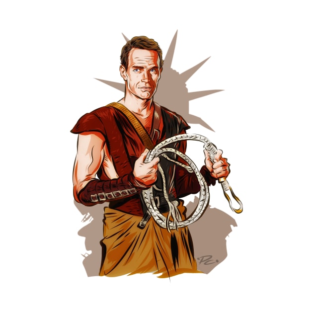 Charlton Heston - An illustration by Paul Cemmick by PLAYDIGITAL2020