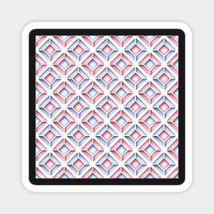 Geometric Pattern, Rhombic Motif Magnet