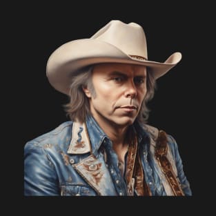 Portrait Dwight Yoakam T-Shirt