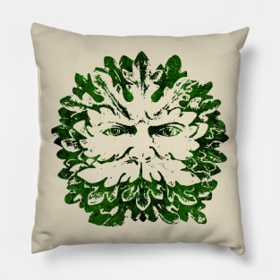 The Green Man Pillow