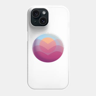 Vintage Vapor Wave Groove Orb Phone Case