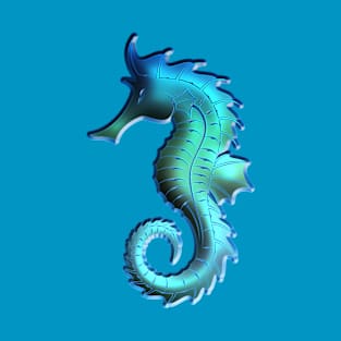 A Beautiful, Colourful Seahorse Design for People Who Love Seahorses and the Ocean T-Shirt