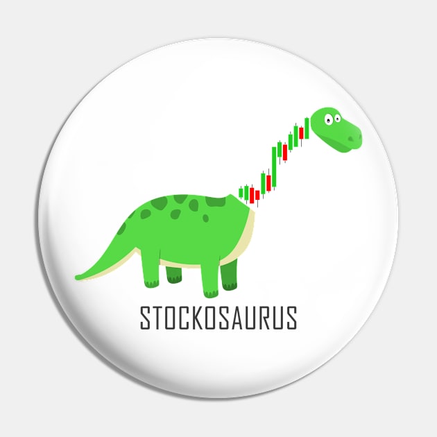 Stockosaurus Pin by Printadorable