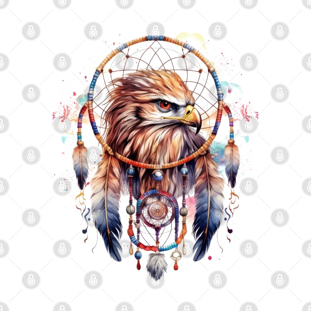 Native American Eagle by Chromatic Fusion Studio