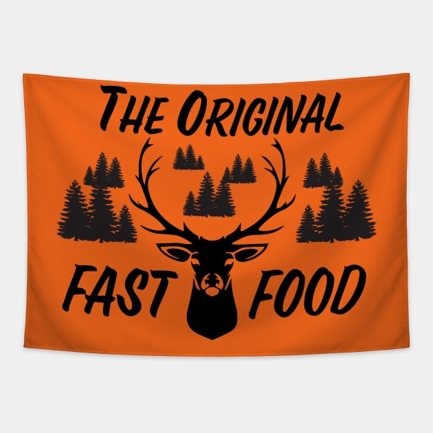 The Original Fast Food Tapestry by Saltee Nuts Designs