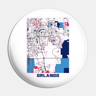 Orlando - United States MilkTea City Map Pin