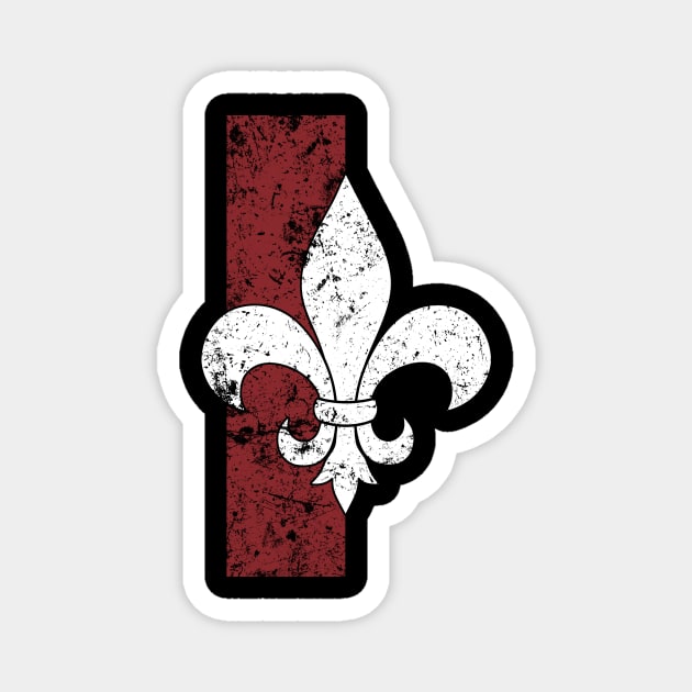 Fleur De Lis Magnet by SimonBreeze