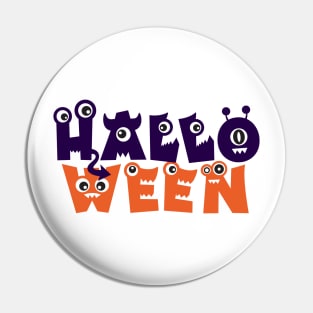 Halloween Kid Monsters Pin