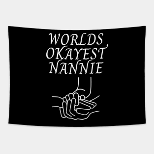 World okayest nannie Tapestry