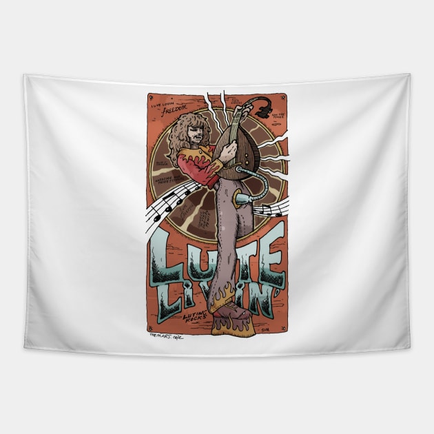 Lute Lifestyle! Tapestry by Froobius