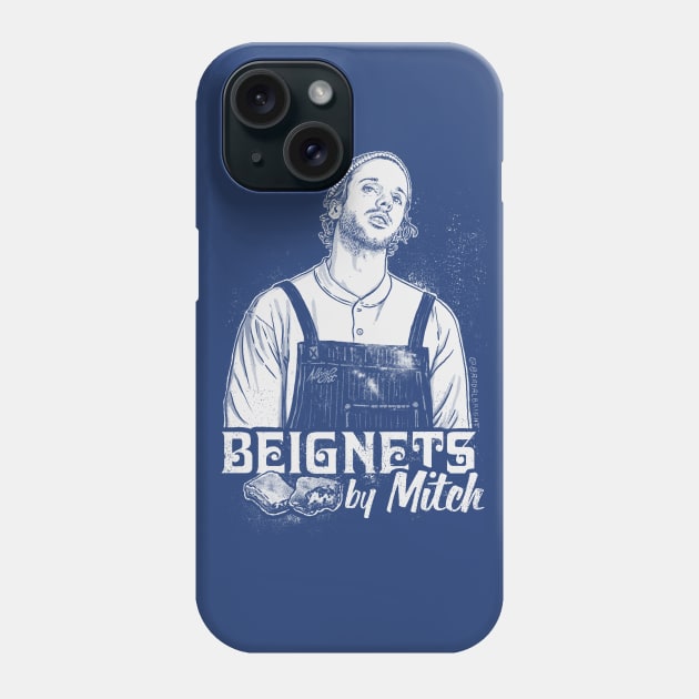Beignets By Mitch (w/ Back Print) Phone Case by BradAlbright