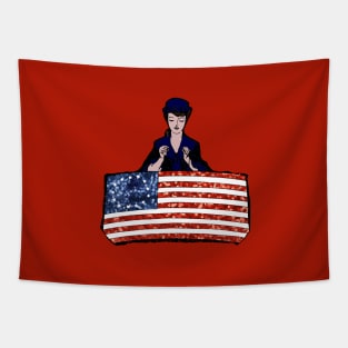 betsy ross american flag Tapestry