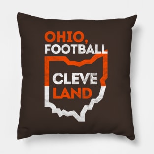 Ohio State Football Ballers, Cleveland Fan Gift Pillow