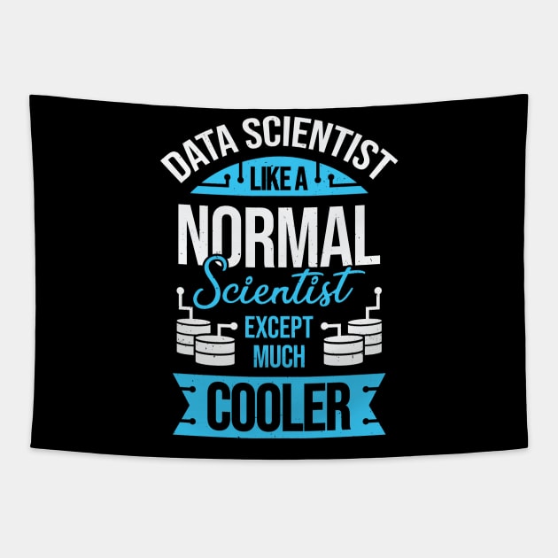 Funny Data Science Scientist Gift Tapestry by Dolde08