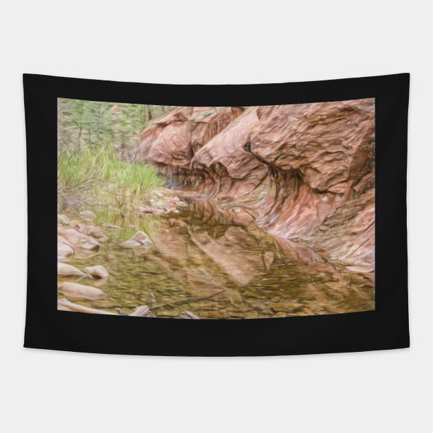 Red Rock National Park Tapestry by randymir