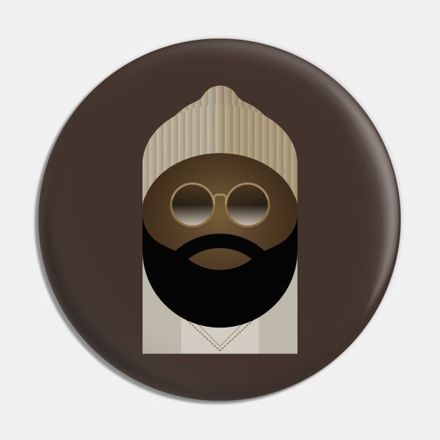 Black Thought Pin by nevens