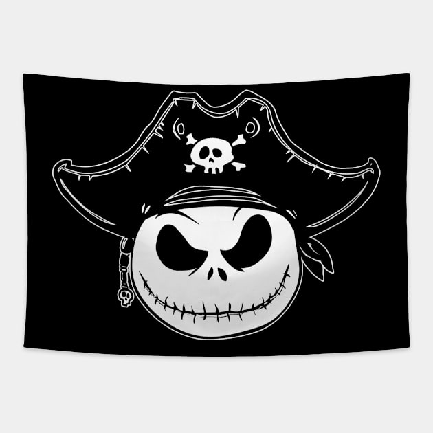 Captain Jack Tapestry by Rackham