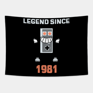 LEGEND SINCE 1981 Tapestry