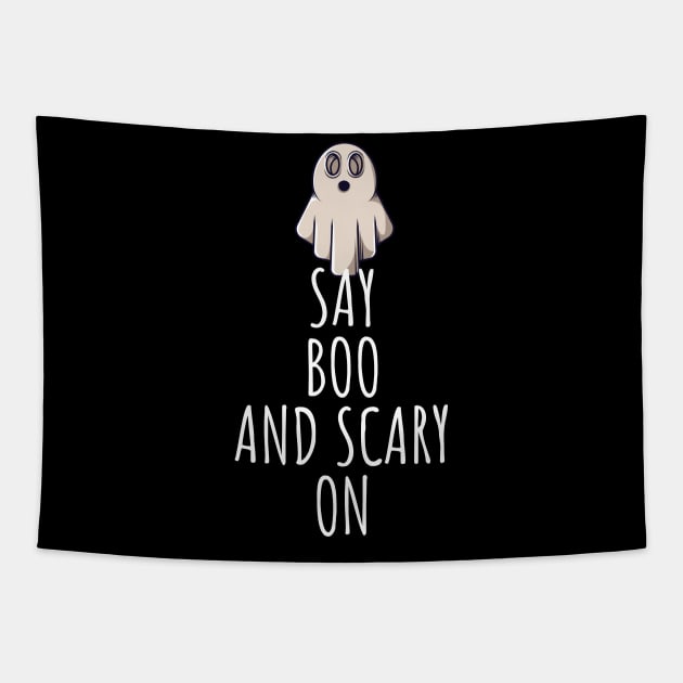 Say boo and scary on Tapestry by maxcode